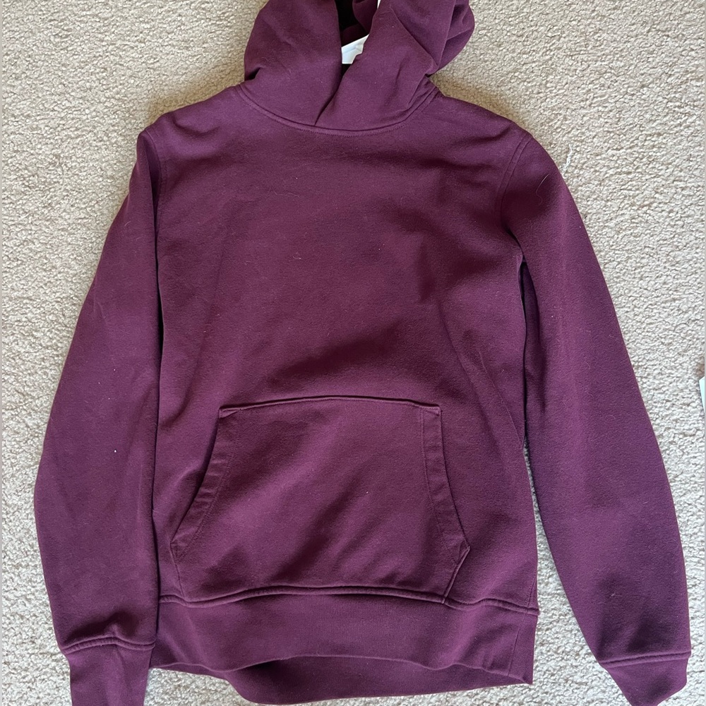 Men's maroon Hoodie Sweater